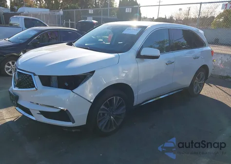 2018 Acura Mdx Technology Package Acurawatch Plus Pkg z USA, uszkodzony, nr VIN 5J8YD3H50JL004513
